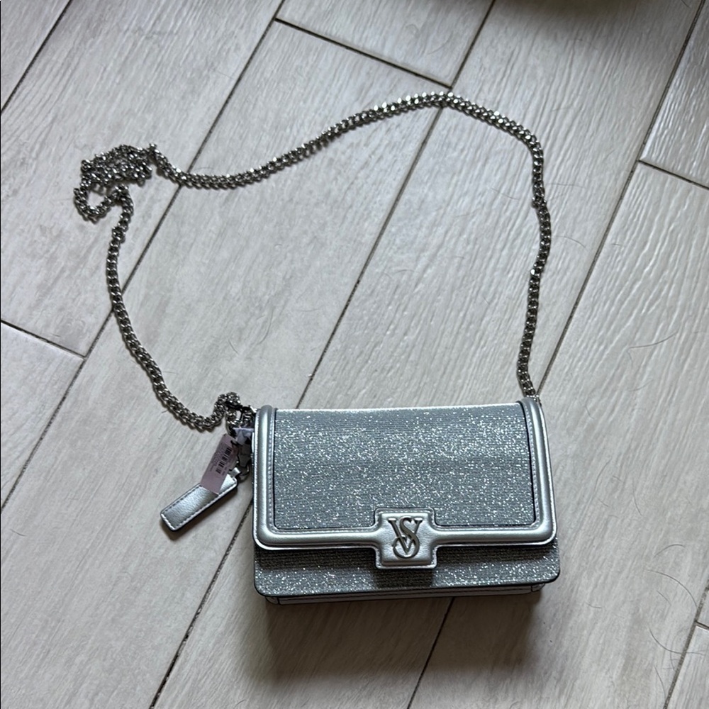 Victoria Secret Silver Chain Bag